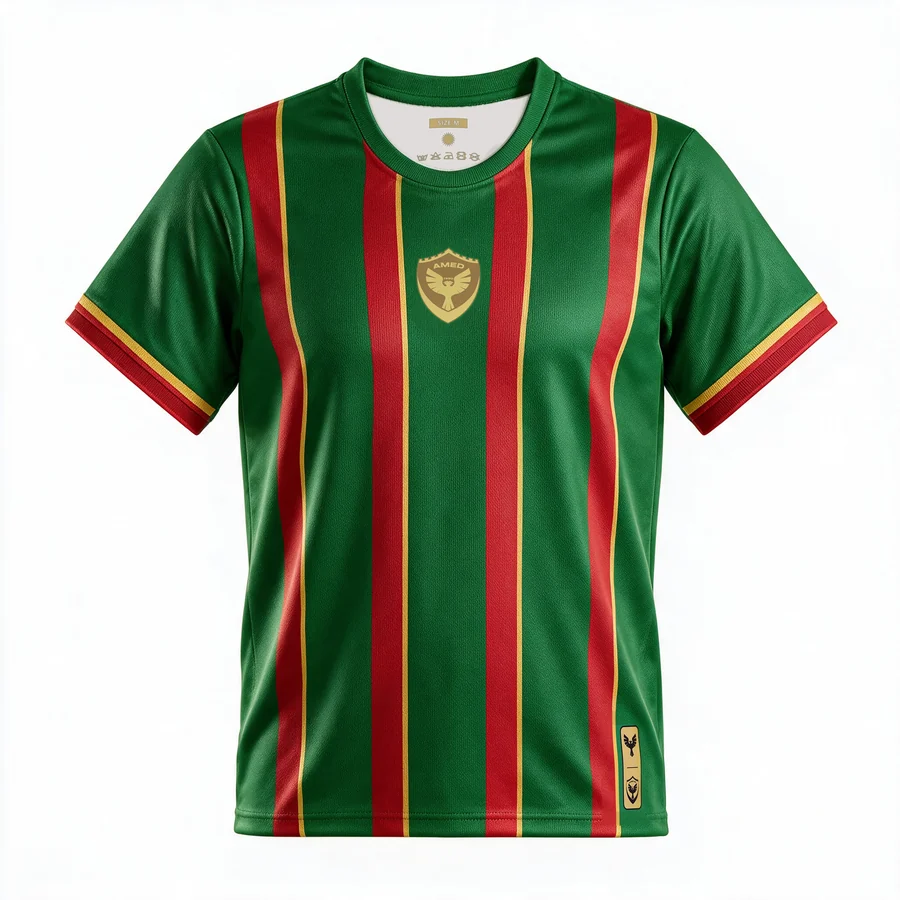 Visualisation of the Amedspor shirt Green, front