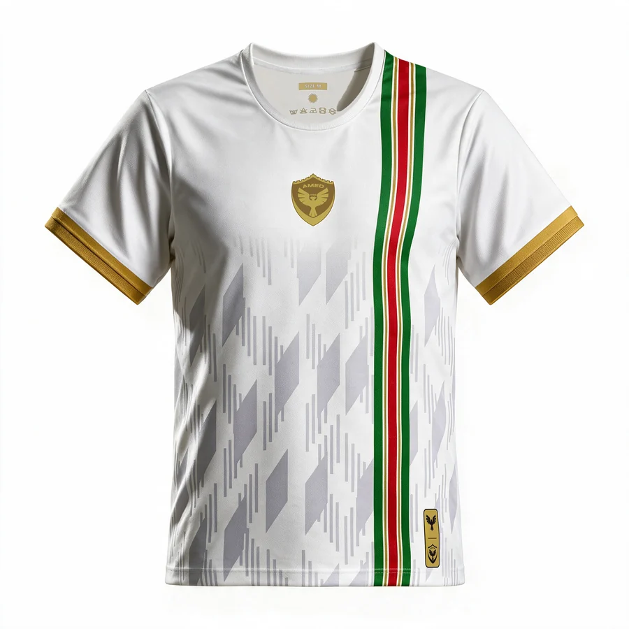 Visualisation of the Amedspor shirt White, front